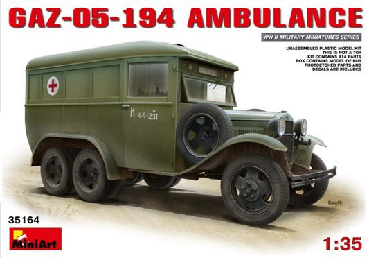 Mini Art - GaZ-05-194 Ambulance 1:35
