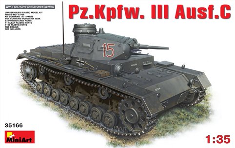 Mini Art - Pz.Kpfw.Iii Ausf.C 1:35