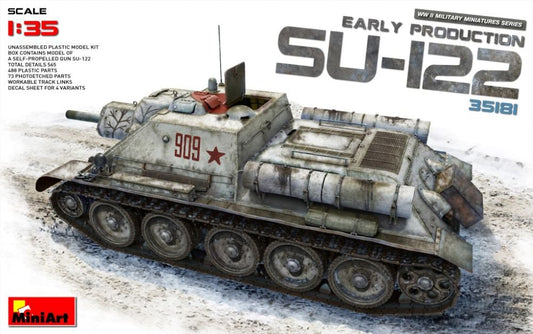 Mini Art - WWII Soviet Su85 Mod 1943 SP Gun 1:35