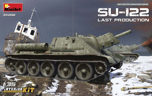Mini Art - Su-122 Last Production Interior Kit 1:35
