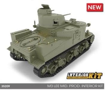 Mini Art - M3 Lee Mid Production Tank 1:35