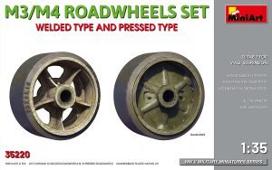 Mini Art - M3/M4 Roadwheels Welded & Pressed 1:35