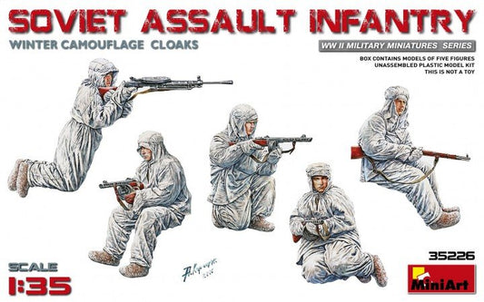 Mini Art - WWII Sov Assault Inf Win 1:35