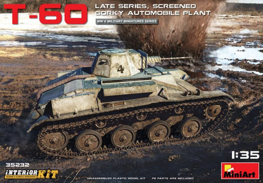 Mini Art - T60 Late Series Plant Tank :35