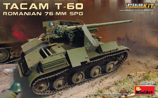 Mini Art - WWII Romanian Tacam T60 Tnk:35