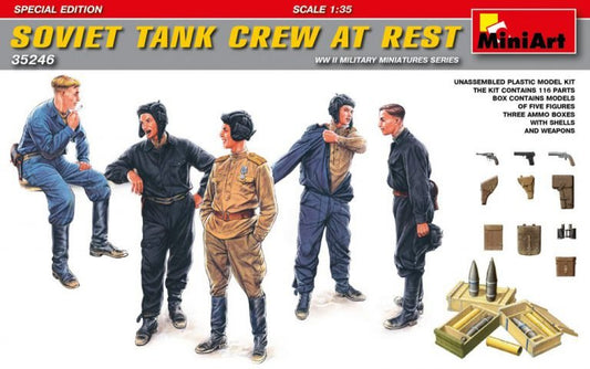 Mini Art - Soviet Tank Crew at Rest 1:35