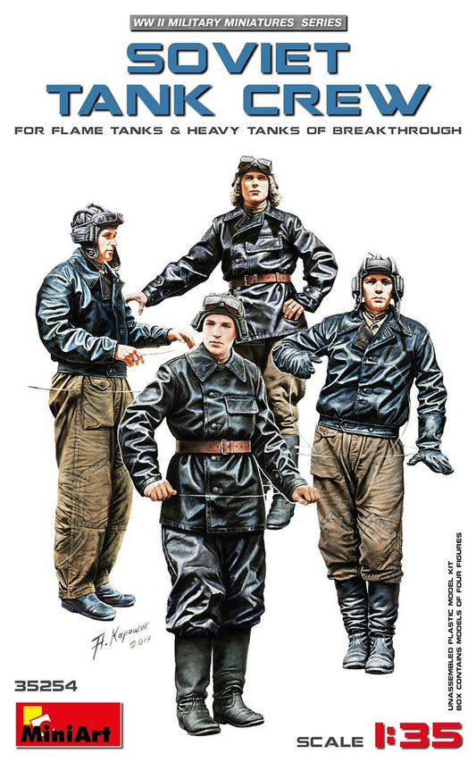 Mini Art - Soviet Tank Crew 1:35