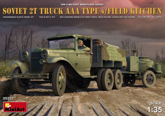 Mini Art - WWII Soviet 2T AAA Truck 1:35