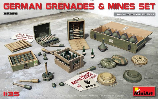 Mini Art - German Grenades & Mines Set:35