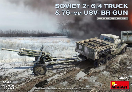 Mini Art - WWII Soviet 2-Ton 6x4 Trk 1:35
