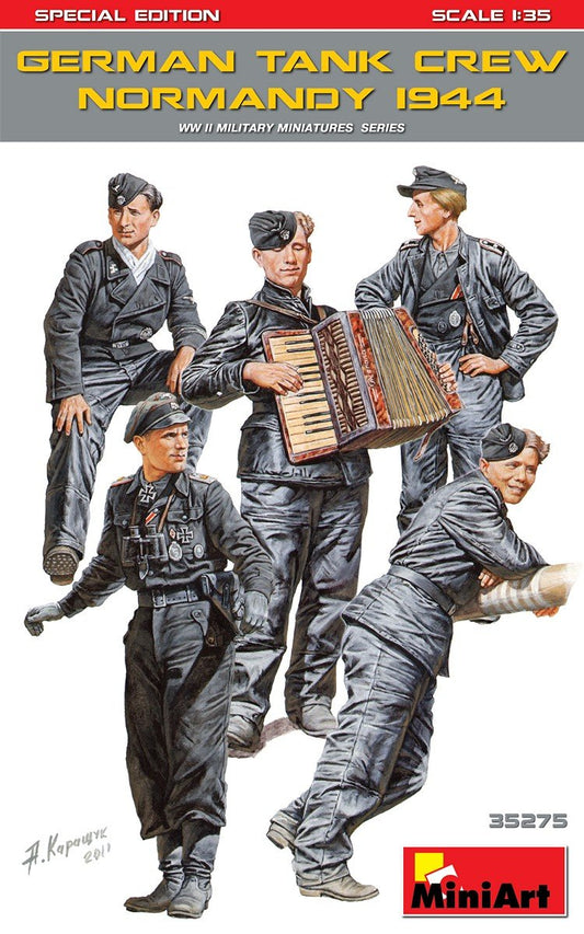 Mini Art - German Tank Crew Normandy 1:35