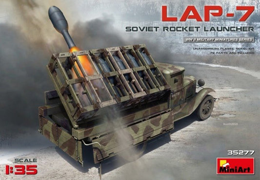 Mini Art - LAP7 Soviet Rocket Lnchr 1:35