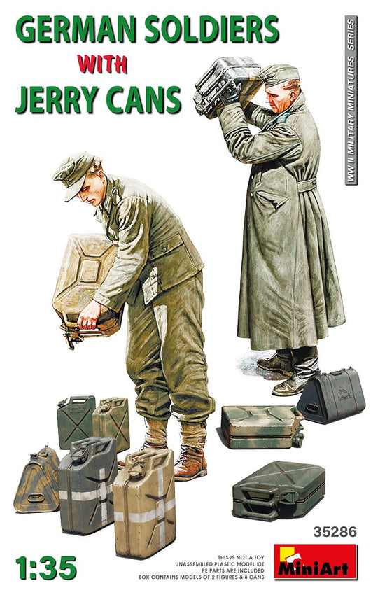 Mini Art - German Soldiers w/Jerry Cans 1:35