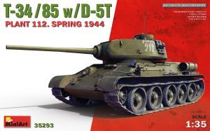 Mini Art - T-34/85 w D-5T Plant 112 1944 1:35