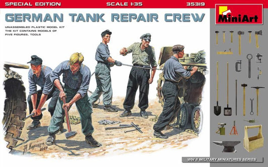 Mini Art - German Tank Repair Crew 1:35
