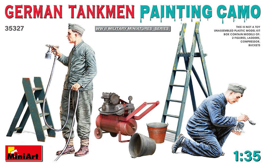 Mini Art - German Tankmen Camo Painting 1:35