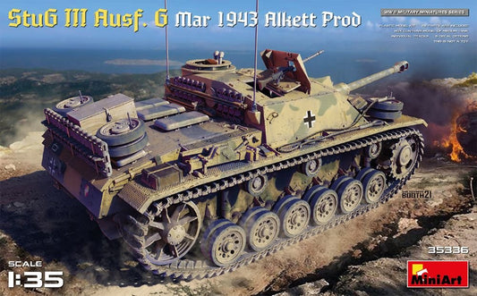 Mini Art - StuG III Ausf G Mar 1943 Alkett 1:35