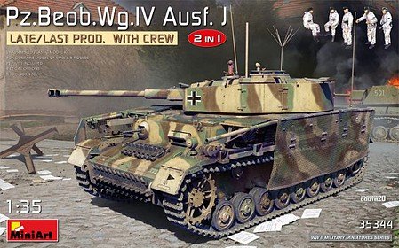 Mini Art - WWII PzBeobWg IV Ausf J Last Prod. 1:35