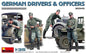 Mini Art - WWII German Drivers & Officers 4pc 1:35
