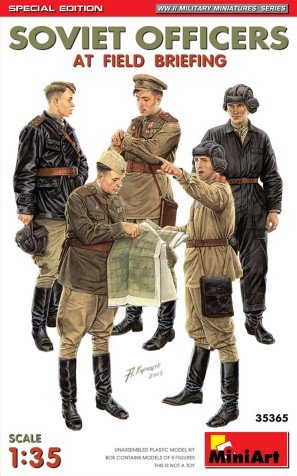 Mini Art - WWII Soviet Officiers Briefing 1:35