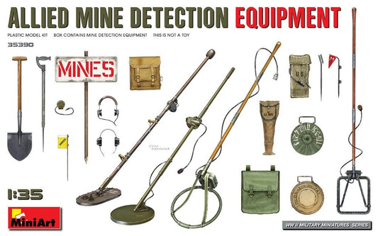 Mini Art - WWII Allies Mine Detection Equip 1:35