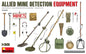 Mini Art - WWII Allies Mine Detection Equip 1:35