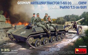 Mini Art - German Artillery Tractor T-60r w/crew