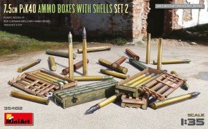 Mini Art - 7.5cm PaK40 Ammo Boxes w/shells #2 1:35
