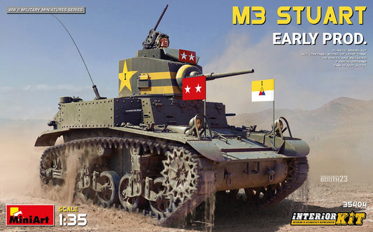 Mini Art - M3 Stuart Early w/int 1:35