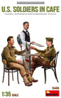 Mini Art - WWII American Soldiers in Cafe 1:35