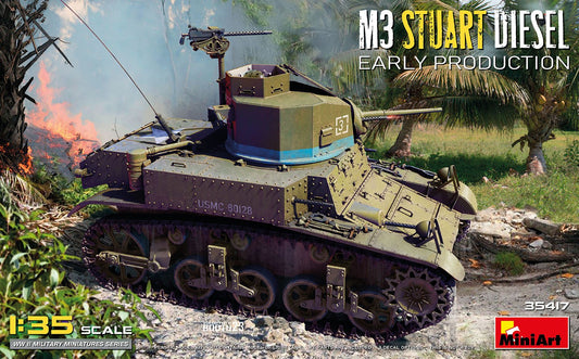 Mini Art - M3 Stuart Diesel Early 1:35