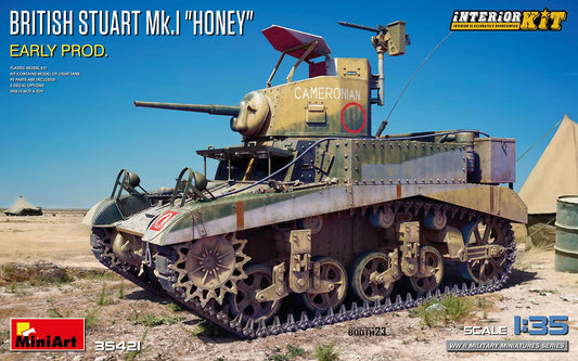 Mini Art - British Mk1 Stuart(Early)w/Interior 1:35