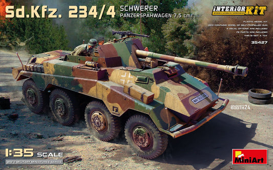 Mini Art - Sd.Kfz.234/4 Puma w/7.5cm Cannon 1:35