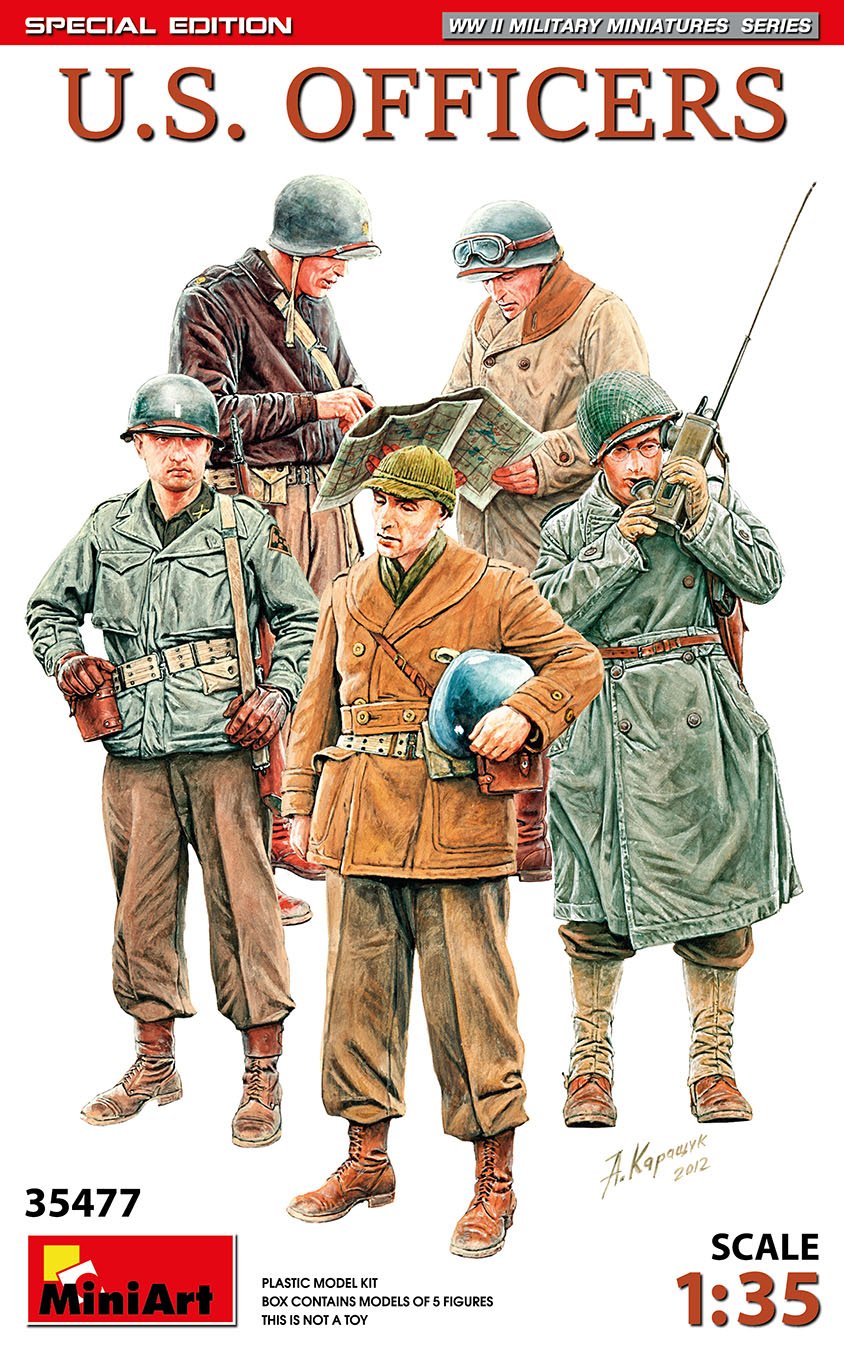 Mini Art - US Officers Special Edition 1:35