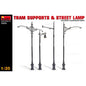 Mini Art - TRAM SUPPORTS & STREET LAMP:35