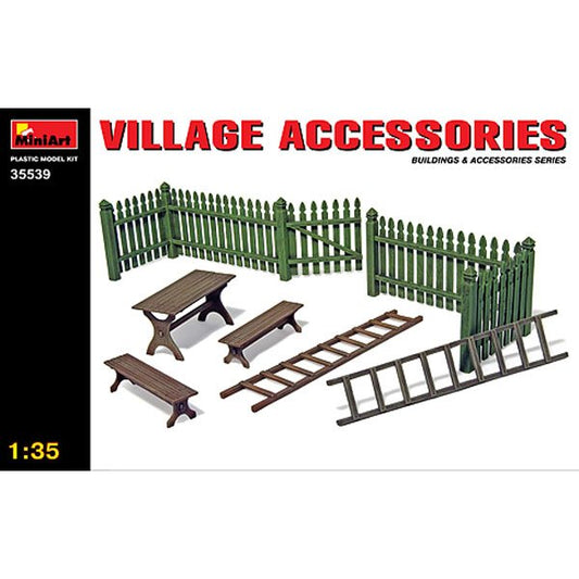 Mini Art - VILLAGE ACCESSORIES 1:35
