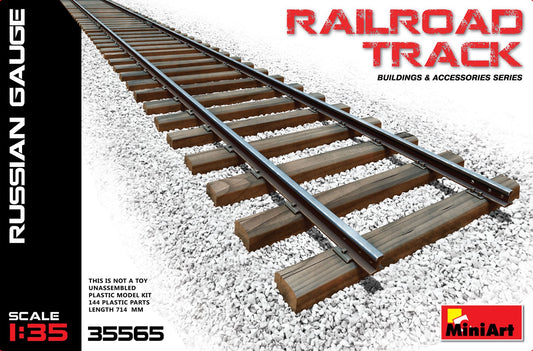 Mini Art - Russian Gauge Railroad Track 1:35