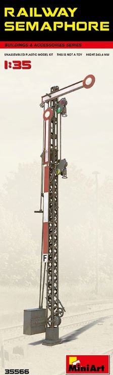 Mini Art - Railway Semaphore 1:35