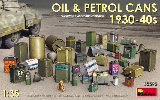 Mini Art - Oil & Petrol Can 1930-40's(36) 1:35