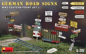 Mini Art - German Road Signs WW2 Eastern Front 1:35