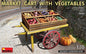 Mini Art - Market Cart w/Vegetables & Crates 1:35