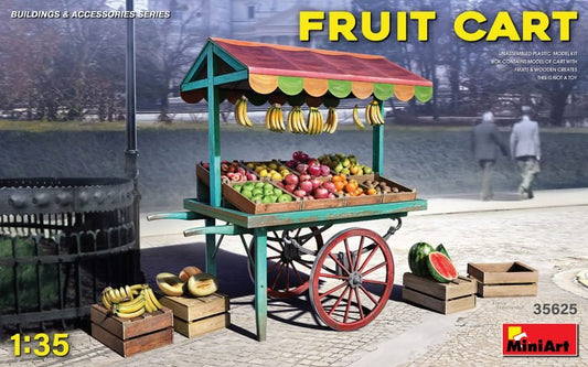 Mini Art - Fruit Cart w/Wooden Crates 1:35