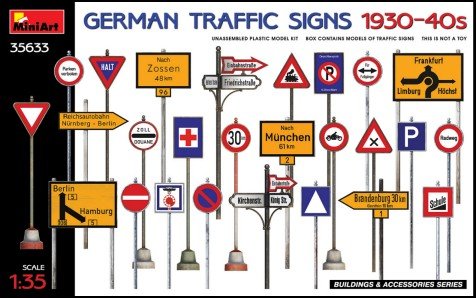 Mini Art - German Traffic Signs 1930-40 1:35