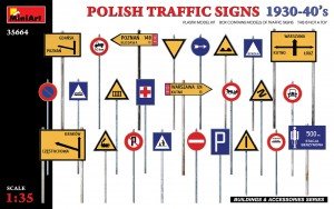 Mini Art - Polish Traffic Signs 1930-40's 1:35