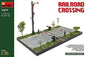 Mini Art - Railroad Crossing w/cobblestone 1:35