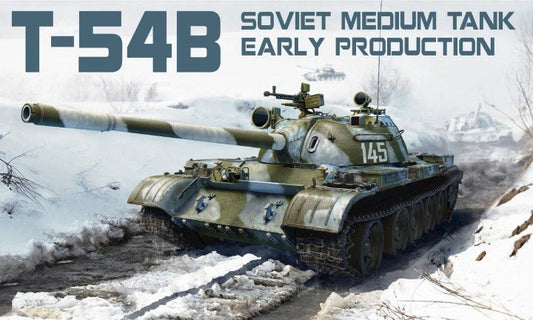 Mini Art - T54B Soviet Med Tank W/Int :35