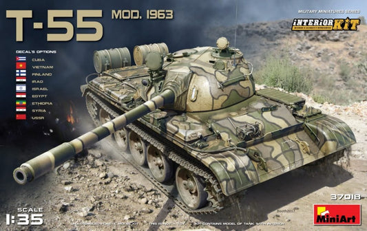 Mini Art - Soviet T-55 Tank w/int 1:35