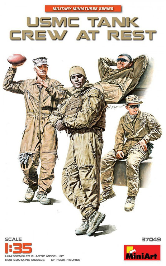 Mini Art - USMC Tank Crew at Rest 1:35