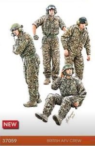 Mini Art - British AFV Crew(4) 1:35
