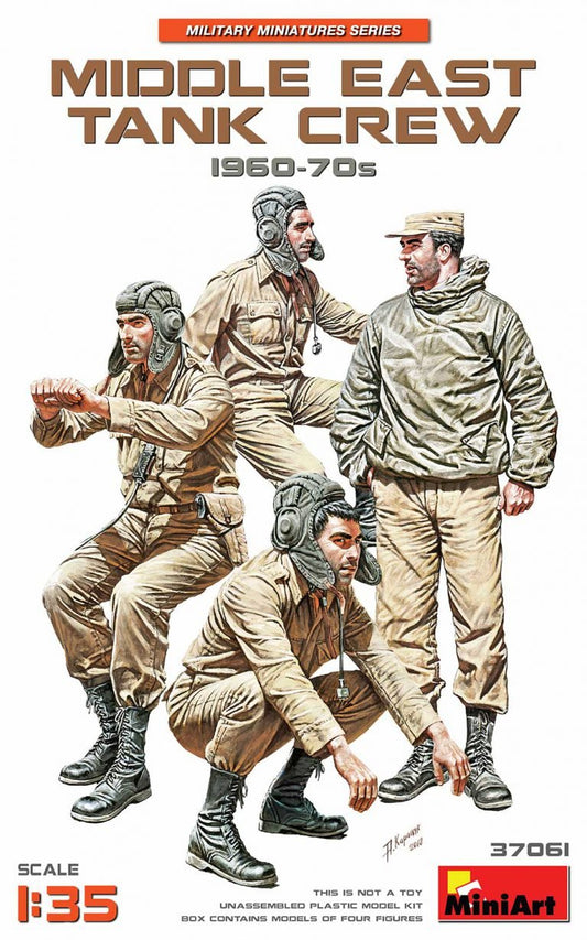 Mini Art - Middle East Tank Crew 1960-70's 1:35